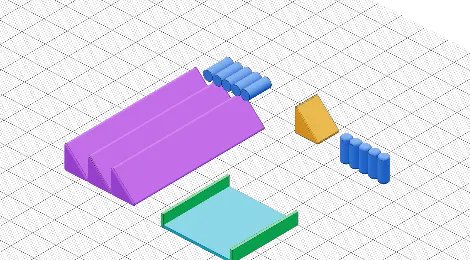 Showcase: Rounded mod and array - 3D CAD Model 