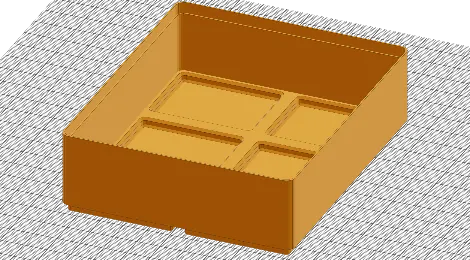 my 50x40 grid - 3D CAD Model 