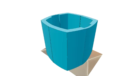 bike light container - 3D CAD Model 