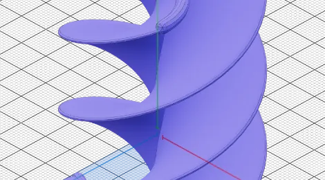 Auger - 3D CAD Model 