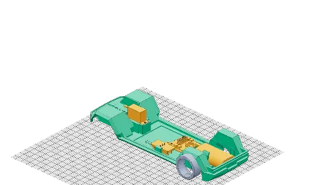 Cybertruck Cyberbrick - 3D CAD Model 