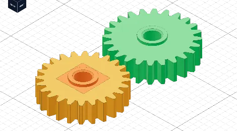 car_gear - 3D CAD Model 