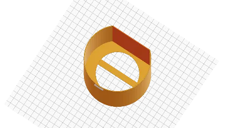 Tiny Kitchen Bin - 3D CAD Model 