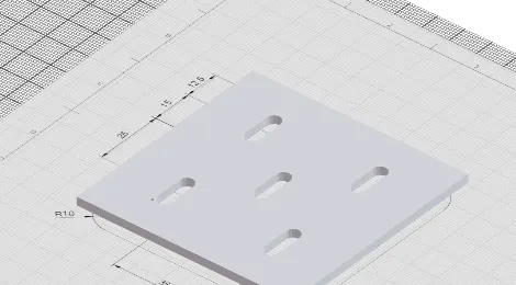 Skadis Peg Board - 3D CAD Model 
