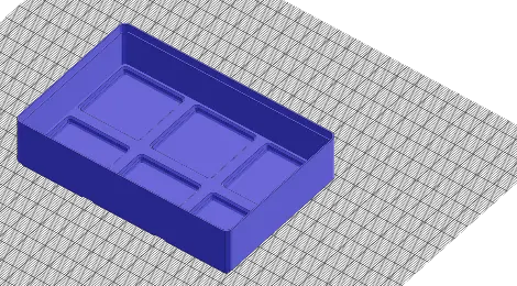 Gridfinity bin&grid (basics) - 3D CAD Model 